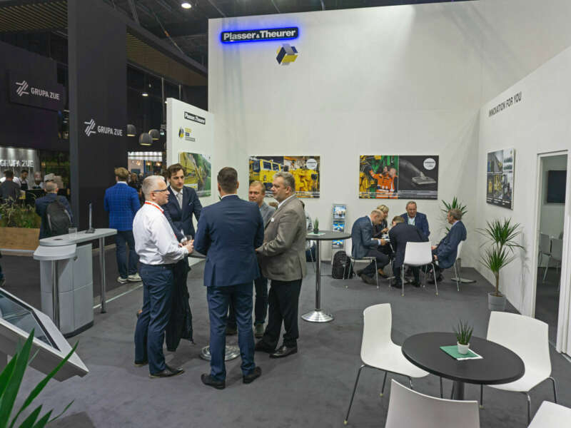Trade fair visitors flocked to our exhibition stand, and we were able to hold many interesting discussions.