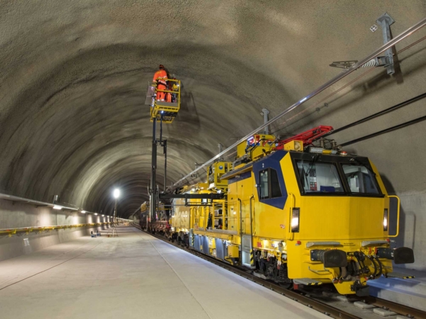 Emissionsfrei und leise im Tunnel arbeiten – ein großer Vorteil für das Bedienpersonal.