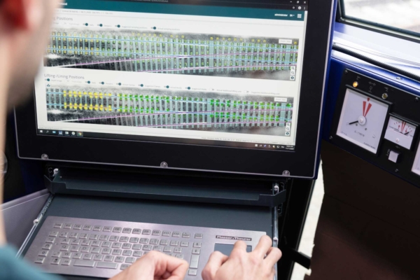 Plasser TampingAssistant automates positioning of the work units and makes it easier to operate tamping machines efficiently, particularly around turnouts.